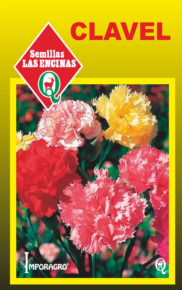 Semillas de Clavel - Sobre para Huerto - Calidad Tradicional para Huerto en Chile