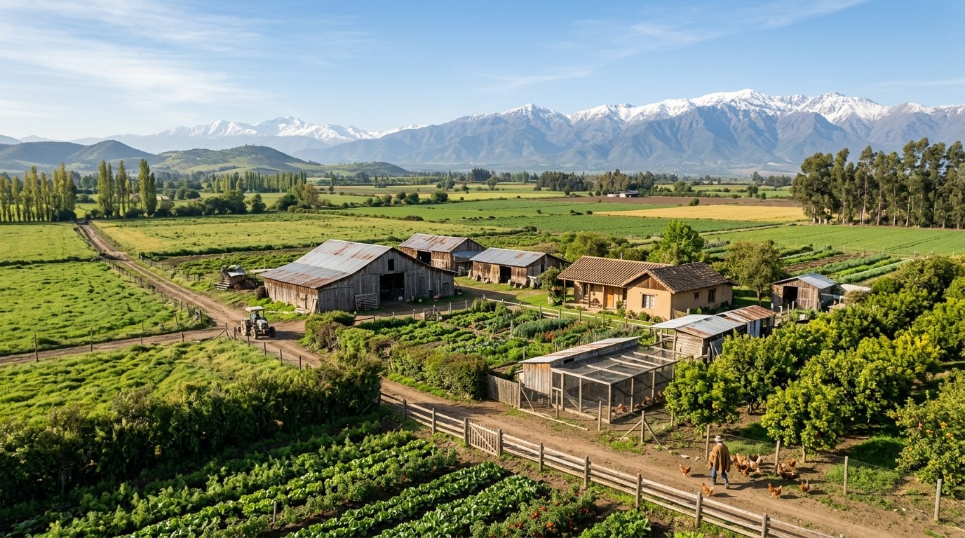 Granja y alimentación natural en Padre Hurtado