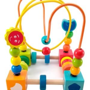 Juguete Didáctico Laberinto De Madera Montessori Multicolor - Juguete Didáctico de Madera en Chile