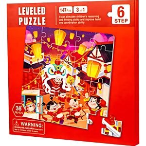 Juego De Rompecabeza Magnetico Libro Plegable Montessori Fiesta - Juguete Didáctico de Madera en Chile