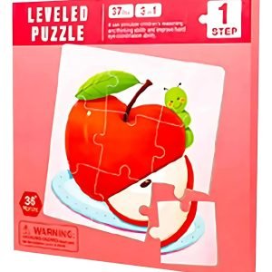 Juego De Rompecabeza Magnetico Libro Plegable Montessori Fruta - Juguete Didáctico de Madera en Chile